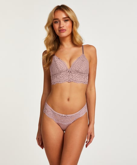 Bianca Boxer Thong - Purple