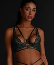 Lyra Non-Padded Longline Underwired Bra - Green