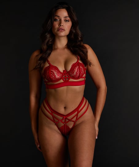 Mitzy thong - Red