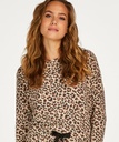 Jersey Long-Sleeved Pyjama Top - Beige