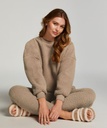 Teddy Fleece Top - Brown