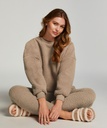 Teddy Fleece Top - Brown