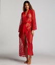 Kimono Allover Lace - Rouge