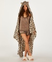 Snow Leopard Blanket - Beige
