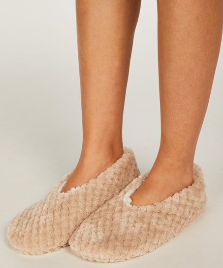 Cosy Slipper socks - Beige