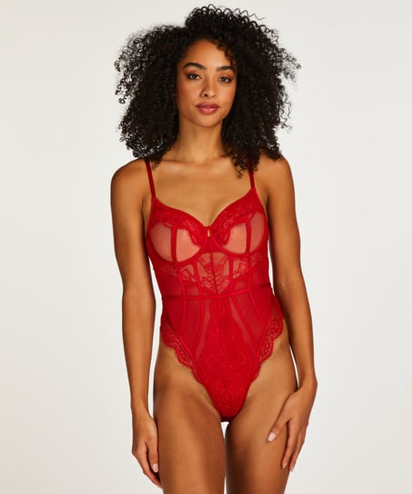 Brie Underwired Body - Red