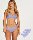 Anna Brazilian 3-pack - Purple