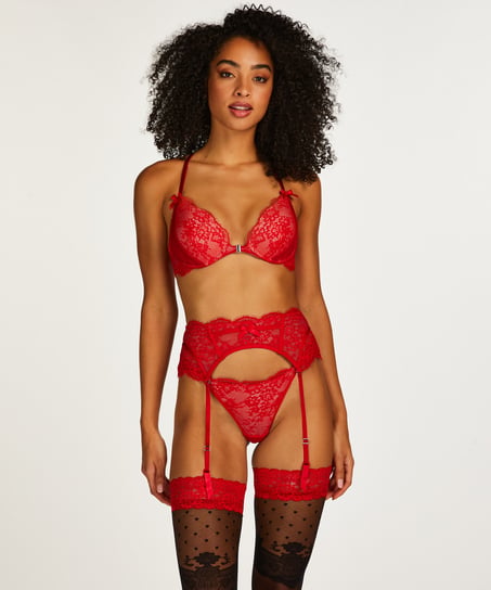 Elissa Suspenders - Red