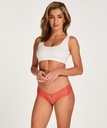 V-shape bras stripe - Spiced Coral