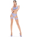 Stay Ups 15 Denier Lace - Purple