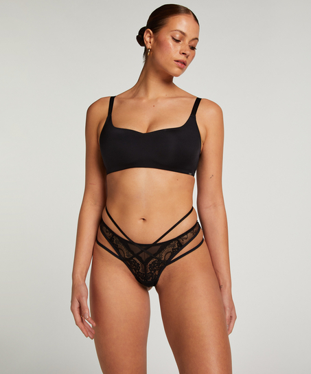 Slip brésilien Amala - Noir