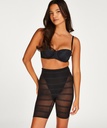 Firming Enhancing Mesh Slimmer Trousers - Black