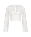 All-over Lace Top - White