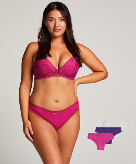 Classics Brazilians 3-pack - Pink