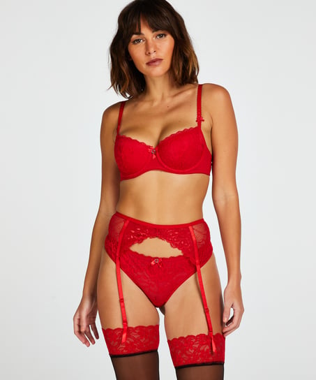 Porte-jarretelles - Rouge