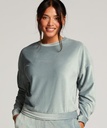 Velours top - Blue