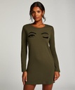 Round Neck Nightshirt - Green
