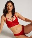 Soutien-gorge à armatures préformé longline Mariah - Rouge