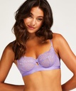 Honey Non-Padded Underwired Bra - Purple