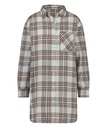 Chemise de nuit Boyfriend Check - Beige