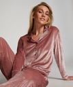 Velours Long-Sleeved Jacket - Purple