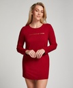 Round Neck Nightshirt - Red