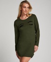 Round Neck Nightshirt - Green