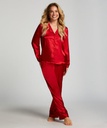 Pantalon Satin - Rouge