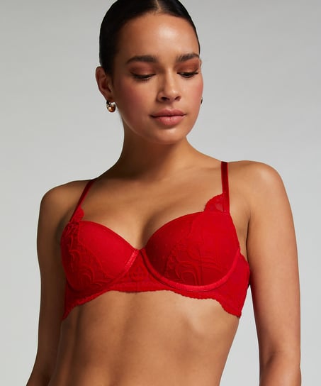 Soutien-gorge à armatures non-préformé Pippa - Rouge