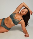 Soutien-gorge à armatures non-préformé Sophie - Vert