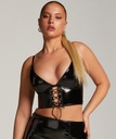 Soutien-gorge à armatures préformé Longline - Noir