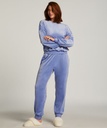 Pantalon de jogging Velours - Bleu