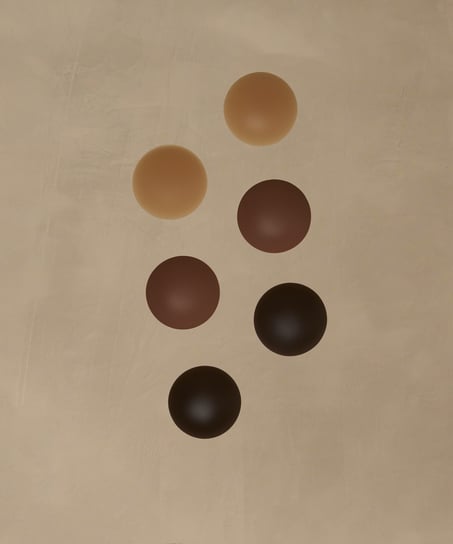 Silicon nipple covers - Marron