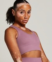 HKMX Soutien-gorge de sport sans couture - Violet