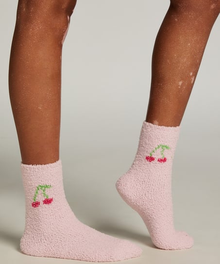 Lot de 2 Paires de Chaussettes Cosy - Rose