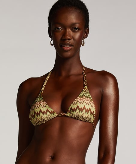 Haut de bikini triangle Alcapulco - Vert