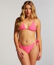 Slip de Bikini Cheeky Tanga Hula - Rose