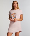 Chemise de nuit à col rond - Rose