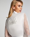 Kimono Satin Bride - Blanc