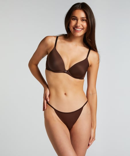 String sans couture - Marron