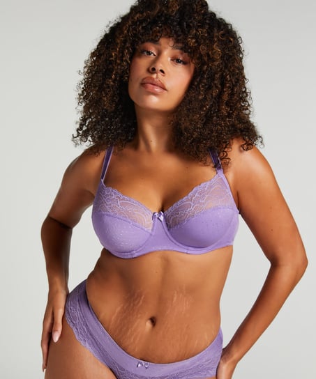 Soutien-gorge à armatures non-préformé Sophie - Violet