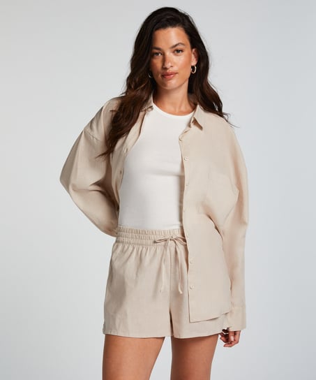 Shorts de pyjama Lin - Beige