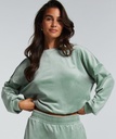 Top Velours - Vert