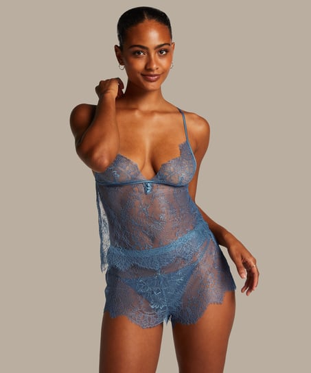 Shorts Lace Delphine - Bleu
