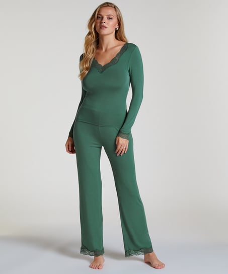 Ensemble de pyjama - Vert