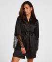 Kimono Satin - Noir