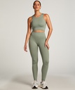 Legging de sport sans coutures taille haute HKMX - Vert