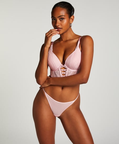 Slip brésilien Kaiden - Rose