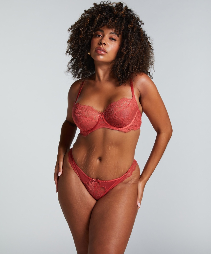 Slip brésilien Lorna - Rouge
