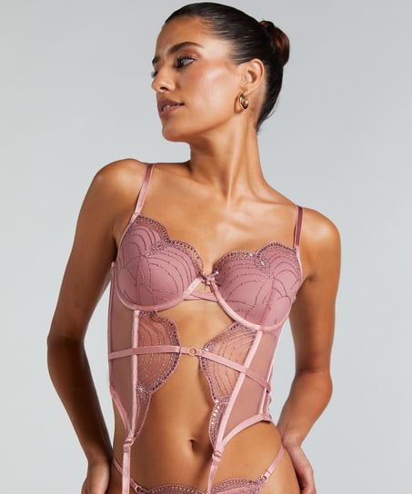 Bustier Ruby - Rose